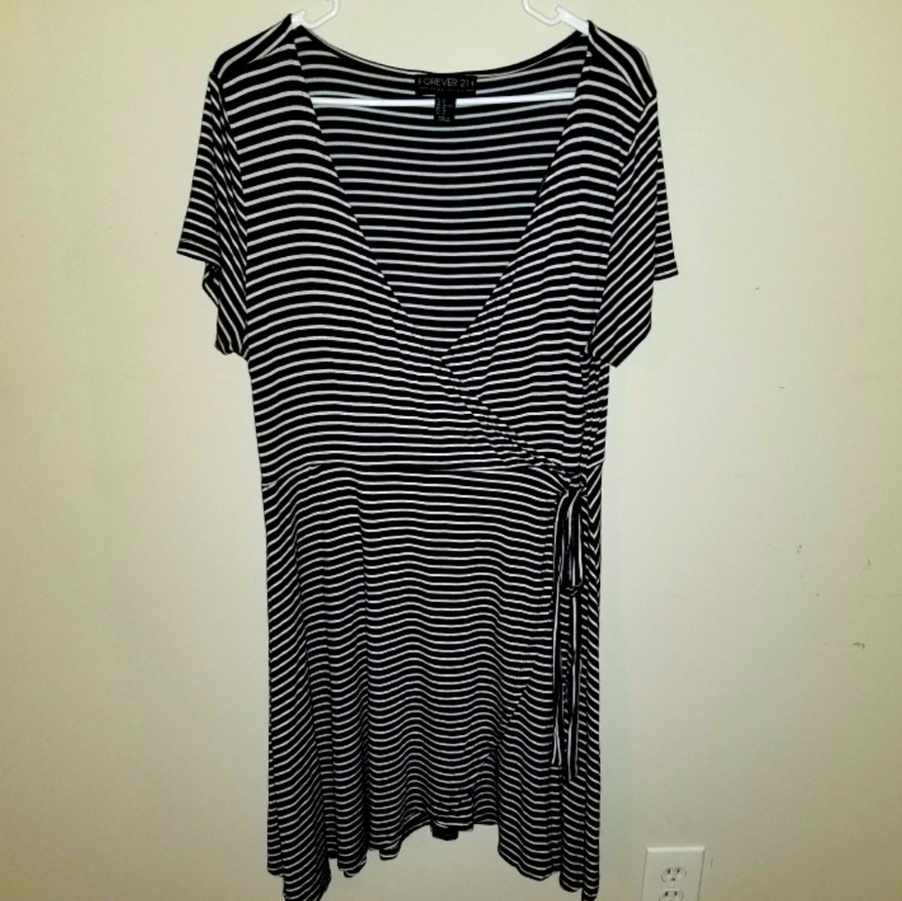 forever 21 plus wrap dress
